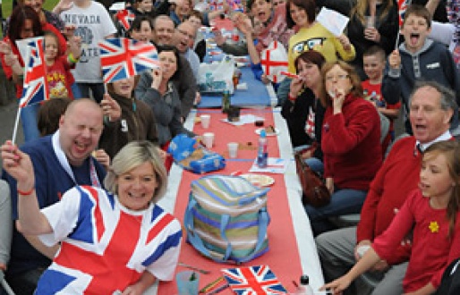 The Queen’s Platinum Jubilee Celebrations in Edlington