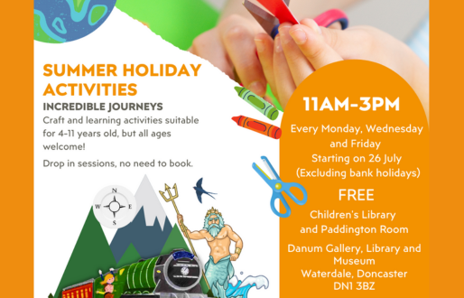 Summer Activities at Danum Gallery Library and Museum
