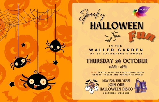 Spooky Halloween Fun & Disco in the Walled Garden of St Catherine's House