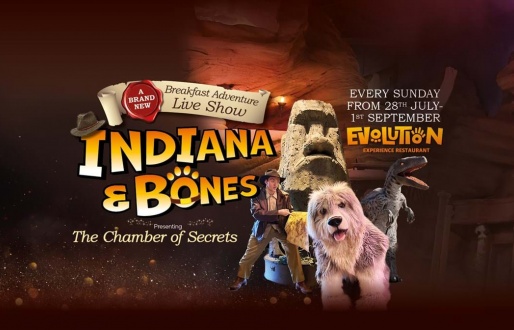 Indiana and Bones Breakfast Adventure