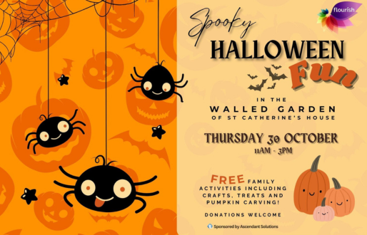 Spooky Halloween Fun in the Walled Garden of St Catherine’s House