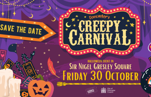 Creepy Carnival in Sir Nigel Gresley Square