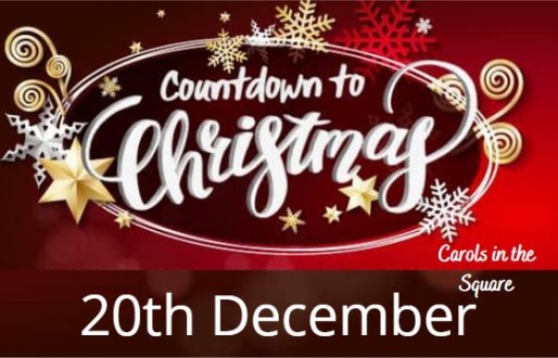 Countdown to Christmas in Sir Nigel Gresley Square