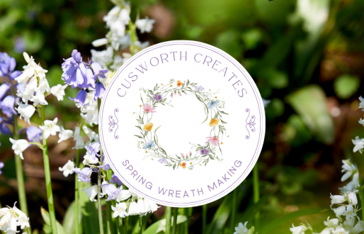 Cusworth Creates: Luxury Spring Wreath Making with Side Farm Flowers