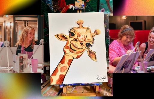 Pub Painting for Charity at Yorkshire Wildlife Park