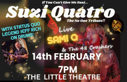 If You Can’t Give Me Suzi Quatro, presented by Sami Q & The 48 Crashers