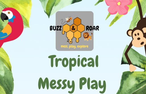 Tropical Messy Play - Adwick Methodist Church