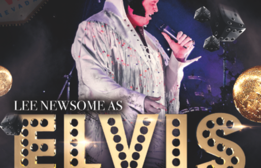 Lee Newsome as Elvis, Up close & Personal