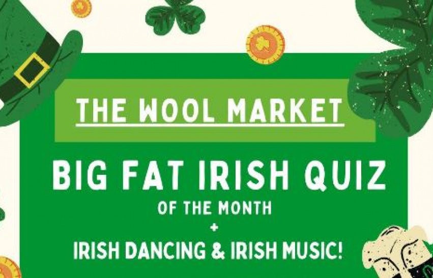 st patrick's day quiz at the wool market