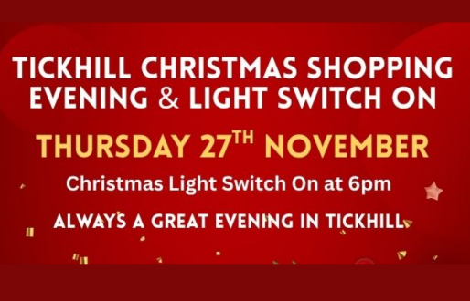 Tickhill Late Night Shopping & Light Switch On