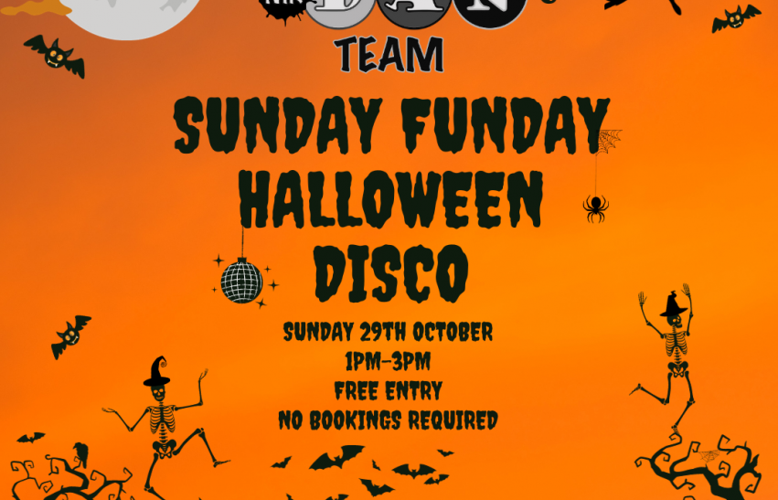 Sunday Funday Halloween Disco at Doncaster Wool Market