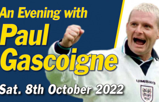 An evening with Paul Gascoigne