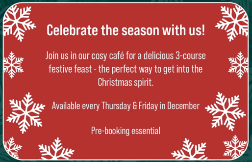 Festive Menu Nights at Highfield Coffee Social!