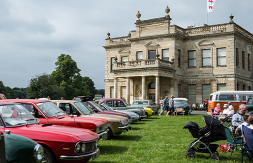 Classic Car Fun at Brodsworth Hall