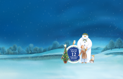 Walking with the Snowman in Doncaster