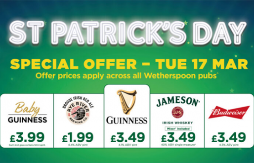 St Patrick’s Day at The Red Lion