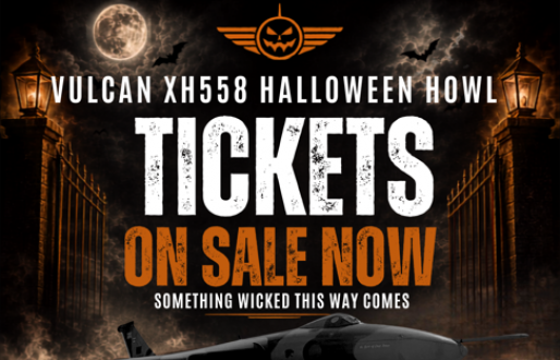 Vulcan XH558 Halloween Howl
